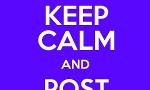 Keep Calm And Post On