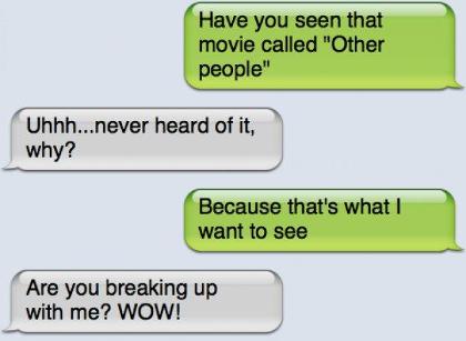 Break Up Quotes, Texts, or Jokes.'s Photo