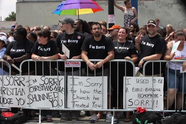 <c:out value='These are a bunch of Christians at a gay pride thing...'/>