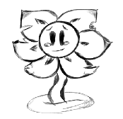 Trying to get back in the swing of things (Fell Flowey WIP)