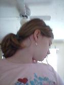 Today im rocking a ponytail