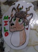 My first badge :00 "Tangled Up"