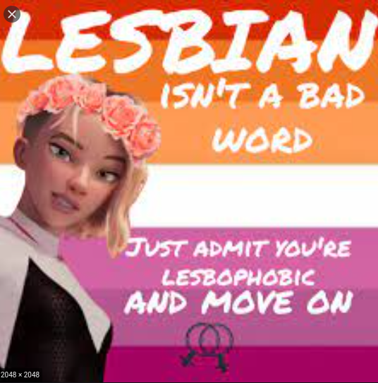 <c:out value='Someone: EWWW LESBIAN Me: FXCK OFF BITCH! They are themselves UwU     I may not be les but i support'/>