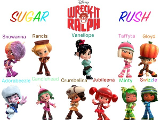 Who is the most popular Sugar rush character?