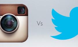 Twitter vs Instagram vs qfeast