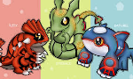 Out of the weather Trio (Kyogre, Groudon, and Rayquaza) is your favorite?
