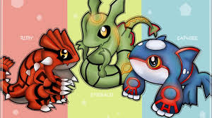 Out of the weather Trio (Kyogre, Groudon, and Rayquaza) is your favorite? Out of the weather Trio (Kyogre, Groudon, and Rayquaza) is your favorite?