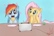 Rainbow Waffles or rainbow unicorns?