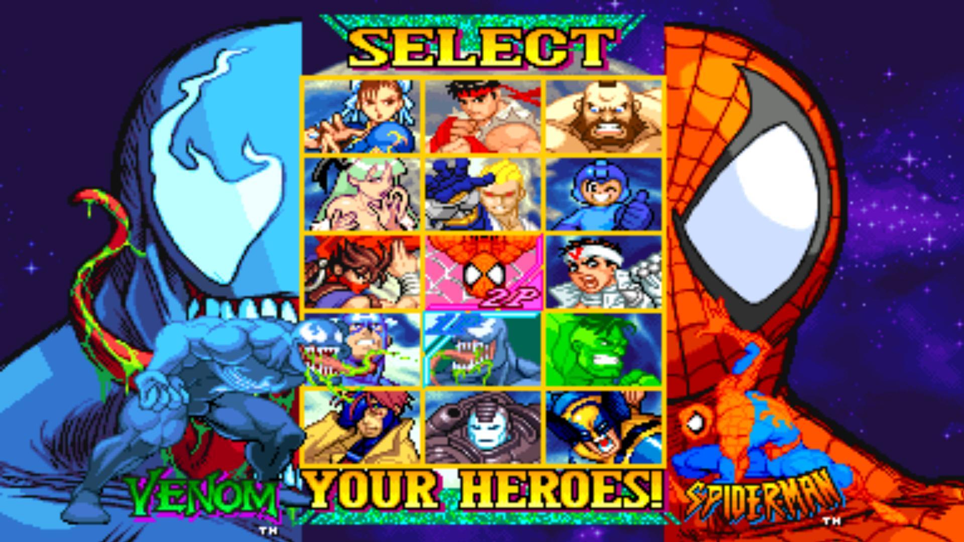 Marvel VS Capcom what side?!