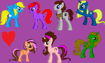 Who is the best out of my pony family? The options are ordered from oldest to youngest.