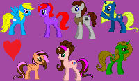 Who is the best out of my pony family? The options are ordered from oldest to youngest.
