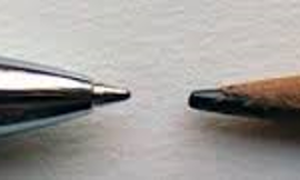 Pens vs Pencils