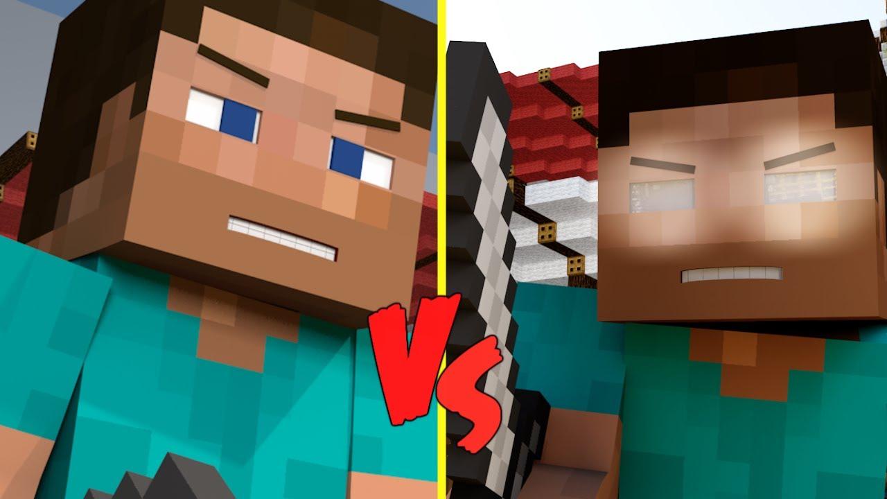 Herobrine VS Steve Herobrine VS Steve