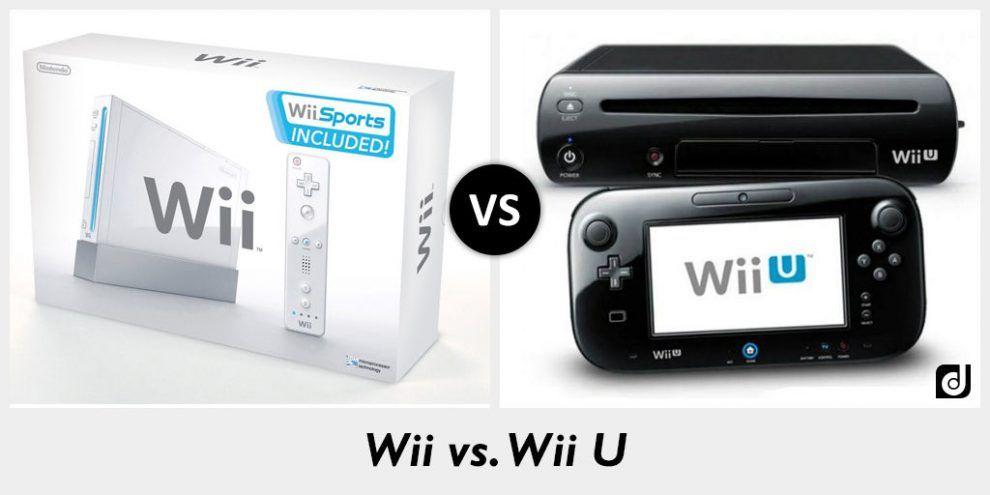 Wii vs Wii U Wii vs Wii U
