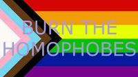 Should I make a page labled "Burn The Homophobes"? (I'm asking bc I don't wanna offend or make anyone mad)