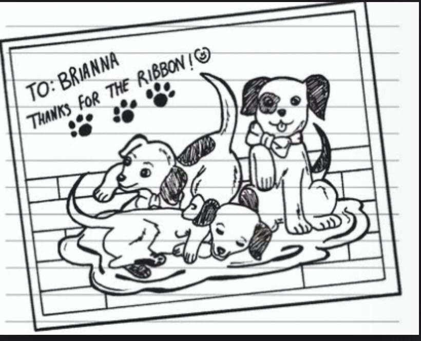 What is the cuter dork diaries puppy