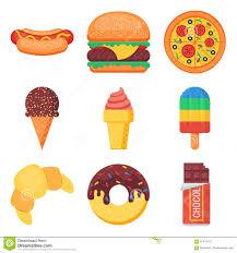 Choose your favorite type of food from sweets and fast food