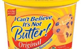 Can you believe it's not butter?