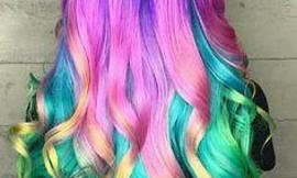 Which rainbow hairstyle do you like most?