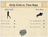 Tomboy vs Girly girl!