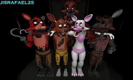 Which Version Of Foxy Is Your Favourite?