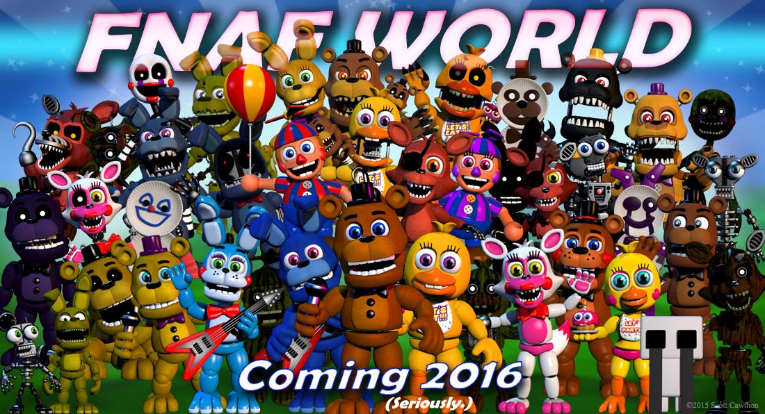 Who's your favorit FnaF World animatronic? Who's your favorit FnaF World animatronic?