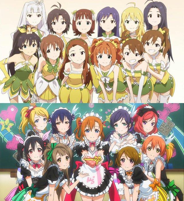 Which anime do you like more: Love Live! or Idolmaster?