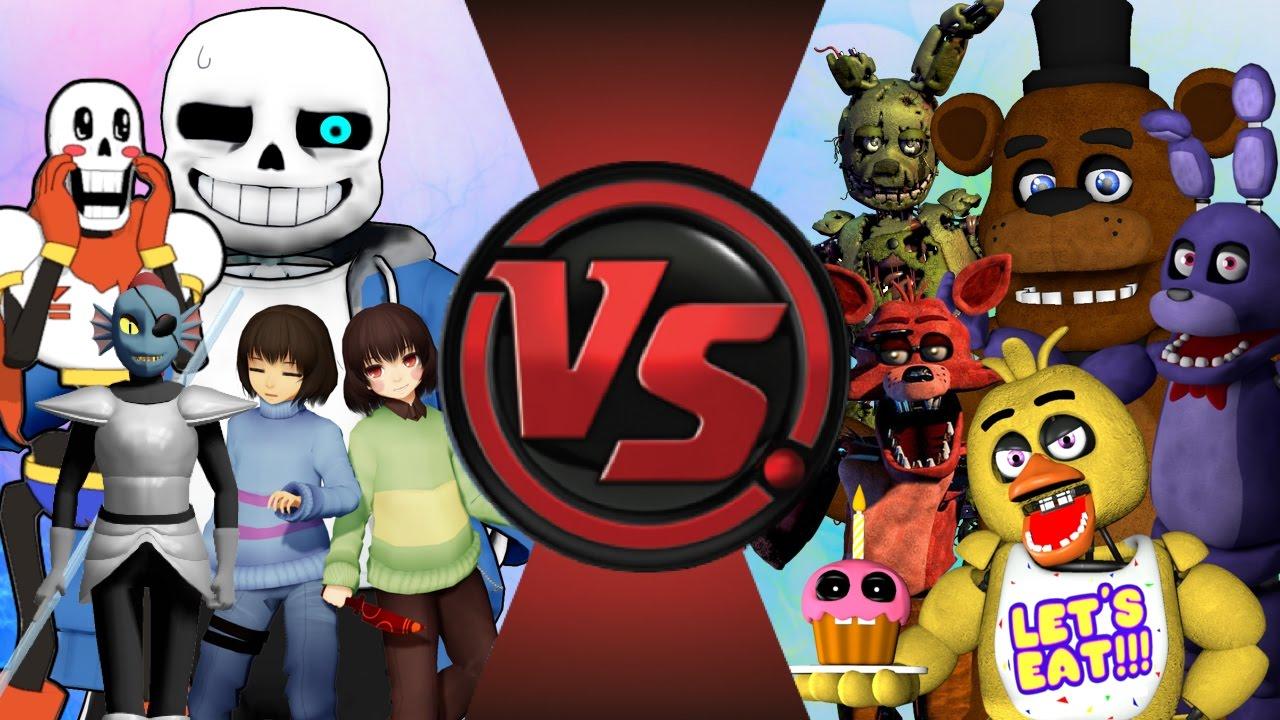 Would you rather live in Undertale or FNAF?