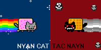 Nyan Cat or Tac Nayn