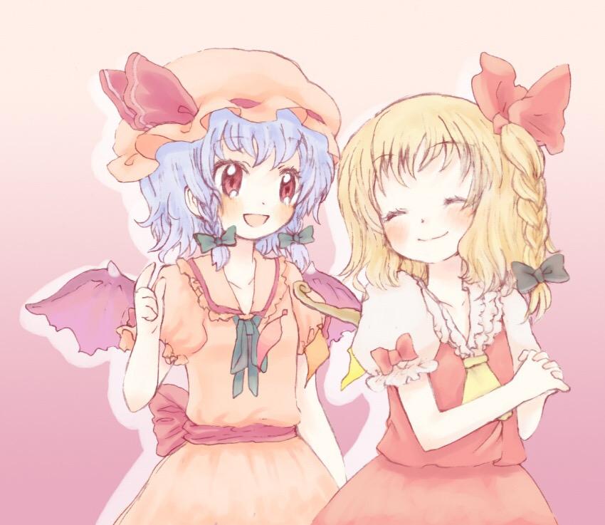 Touhou- which sister do you like more, Remilia or Flandre?