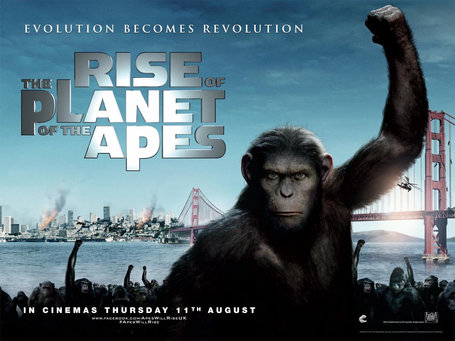 Which planet of the apes movie is the best, 1968 to 2014?