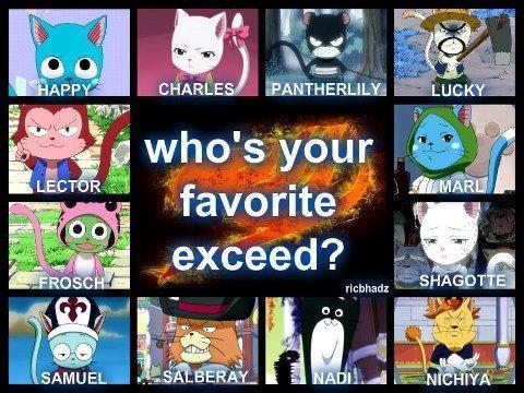 Which exceed/magical cat?