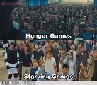 Hunger Games vs Starving Games