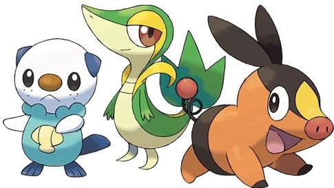 Favorite Unova Starter Pokemon