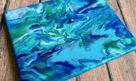 Should ai make a how to video on paint pouring? (pic is not my art)