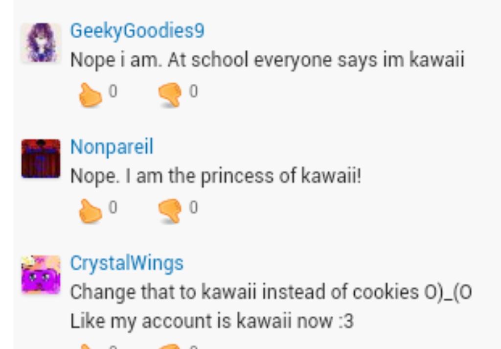 Princess of Kawaii? (Qfeasters)