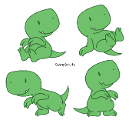 What Chibi dinosaur is cutest?
