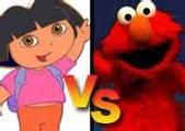 which is scarier? Dora or Elmo