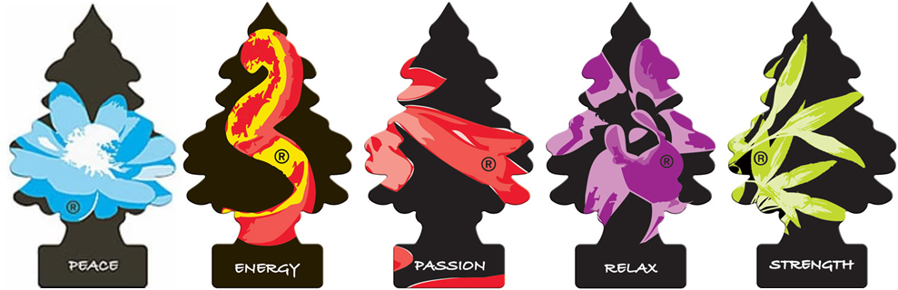 Which sentiments Little Trees car freshener was the best?