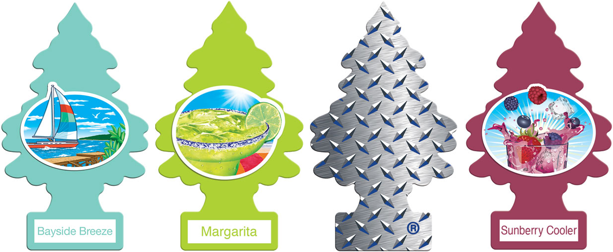 Which Little Trees car air freshener of late 2013 is the best?