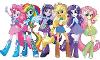 My little pony or my little pony equestria girls?