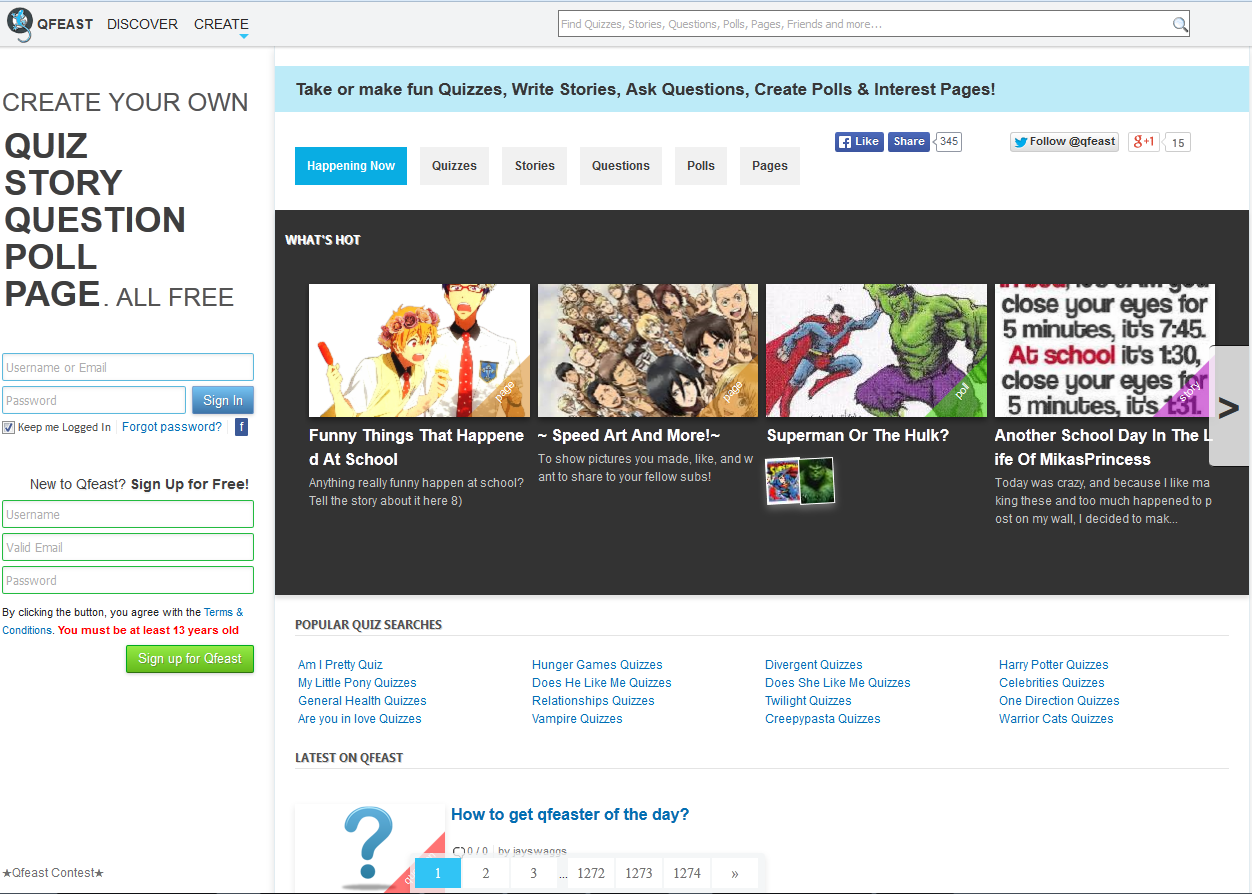 Which main page style would you prefer on Qfeast? Please comment Which main page style would you prefer on Qfeast? Please comment
