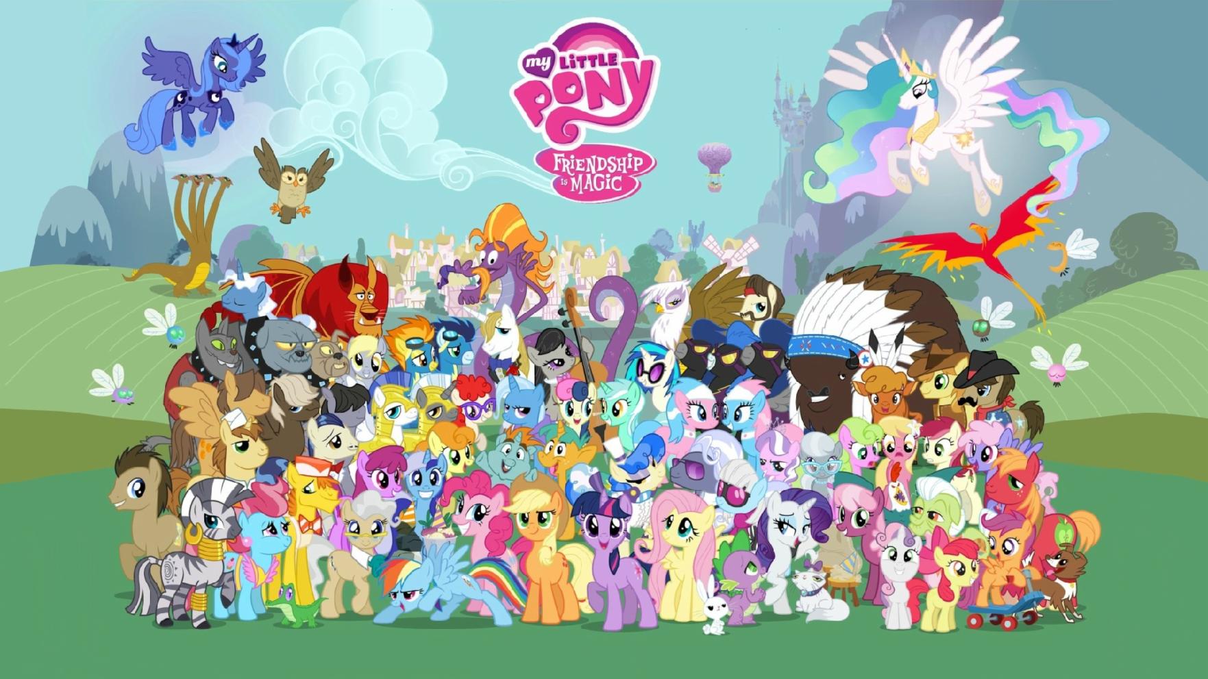 These are my pictures of celebrities dressed up as my little ponies! Pick which one you like best!