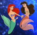 The little mermaids : ARIEL or MELODY?