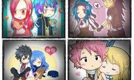 Which Fairy Tail Couple out of these is your favorite?