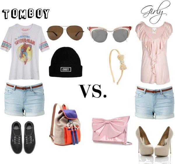 Are u A tomboy or a girly girl or both?