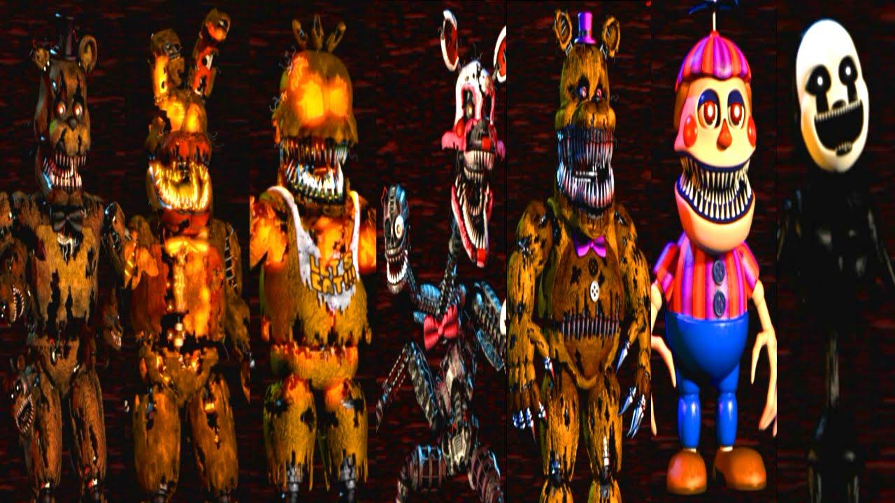 FnaF 4 normal or FnaF 4 hallooween eddition