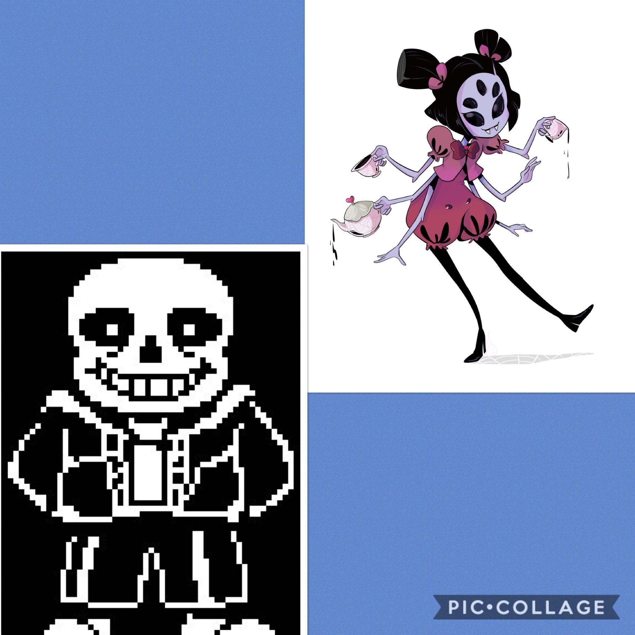 Who's cooler: Sans or Muffet?