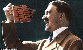 Would you rather Legally Change your last name to Hitler or Never eat chocolate agein?