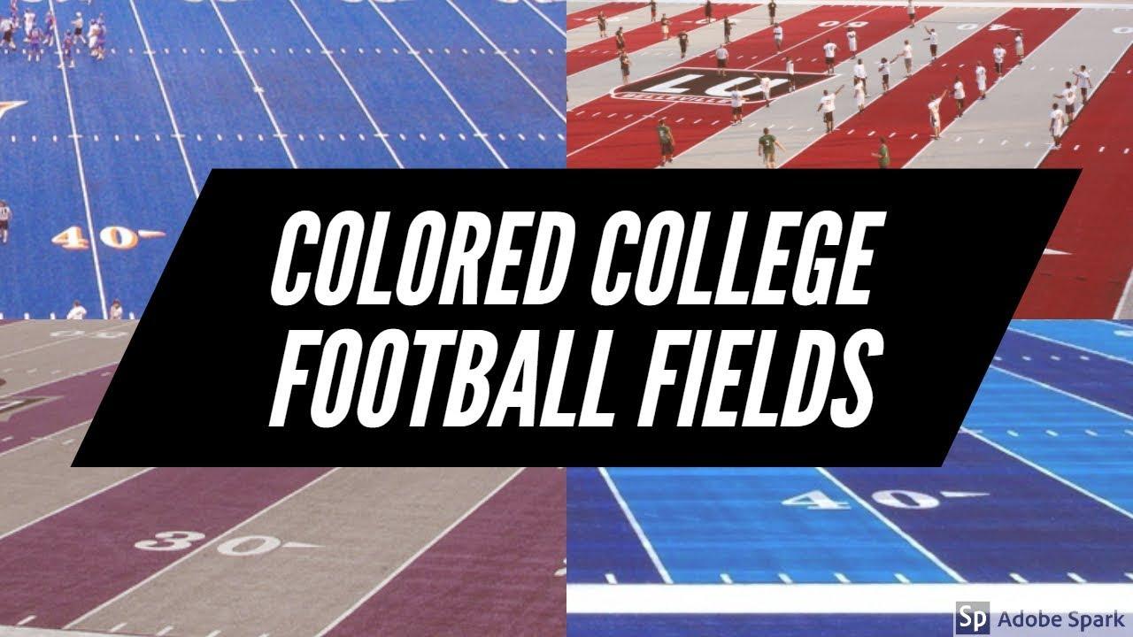 Favorite color for football fields?